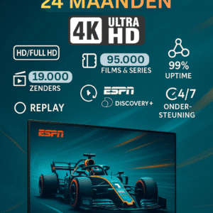 IPTV Totaal 24 Maanden Abonnement Betrouwbare IPTV Provider in Nederland