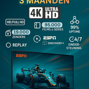3 Maanden IPTV IP-abonnement van IPTV Totaal – Beste streamingservice in Nederland