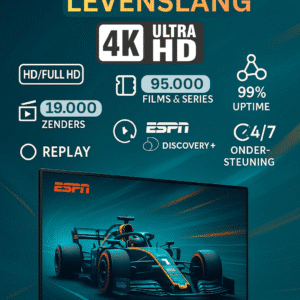 IPTV Totaal Levenslang F1 TV Abonnement Beste Keuze voor Eeuwig Entertainment