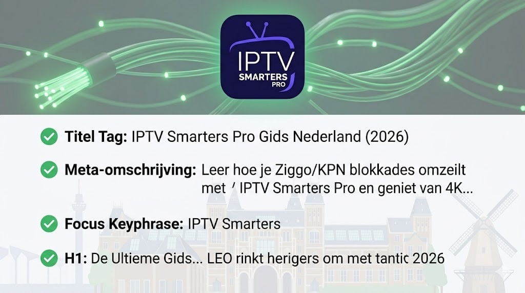 Een Nederlandse vader en zoon kijken ontspannen naar de Formule 1 via de IPTV Smarters Pro interface op hun Samsung Smart TV, met een duidelijke EPG gids.