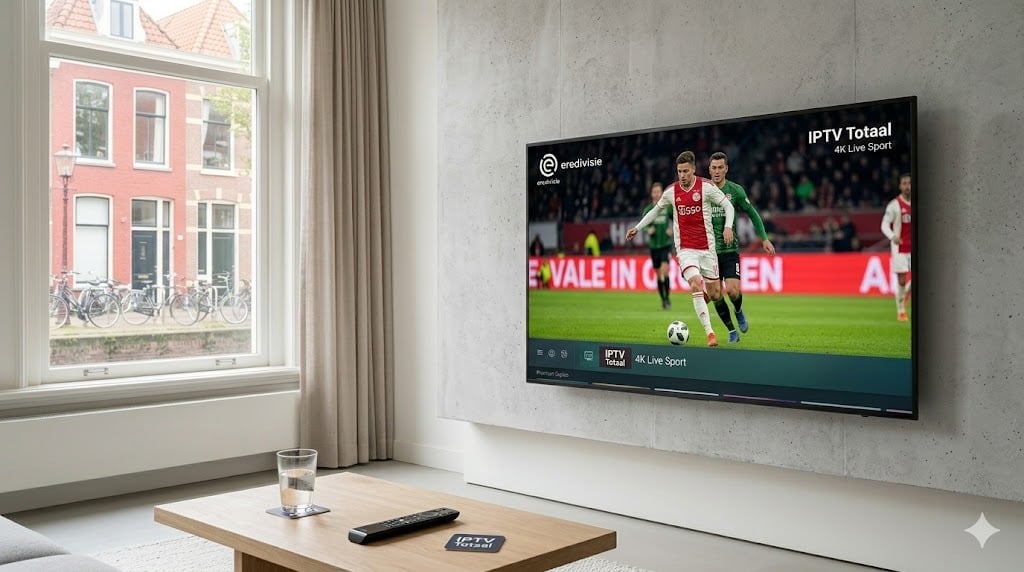 De beste IP TV Totaal ervaring in een Nederlandse woonkamer met 4K Live Sport stream
